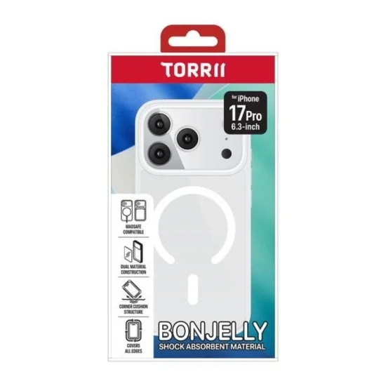 Torrii Bonjelly (Magsafe Compatible) For Iphone 17 Pro (6.3&rdquo;) - Clear